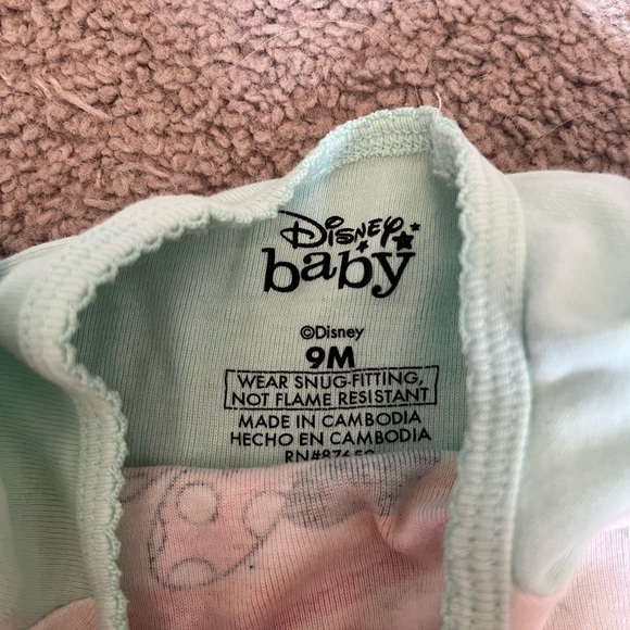 Minnie Mouse pajamas 9 months - Picture 3 of 3